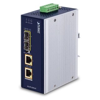 PLANET IGUP-2205AT konwerter sieciowy 1000 Mbit/s Multifunkcyjny, Pojedynczy Niebieski Planet