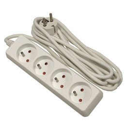Przedłużacz 4 gniazda 3m