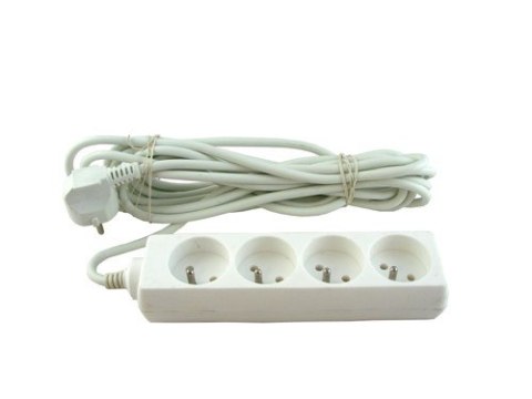 Przedłużacz 4 gniazda 5m