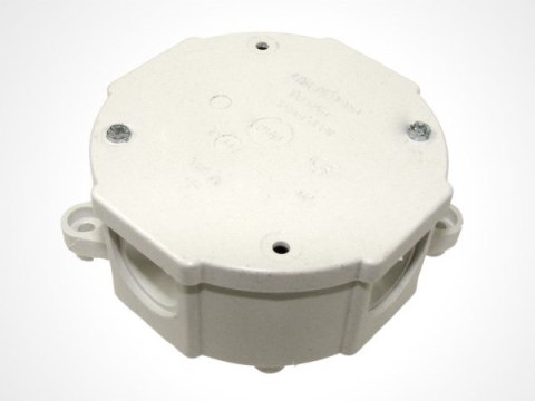 Puszka naścienna odgałęźna IP44 60x60 z wkładem 4x