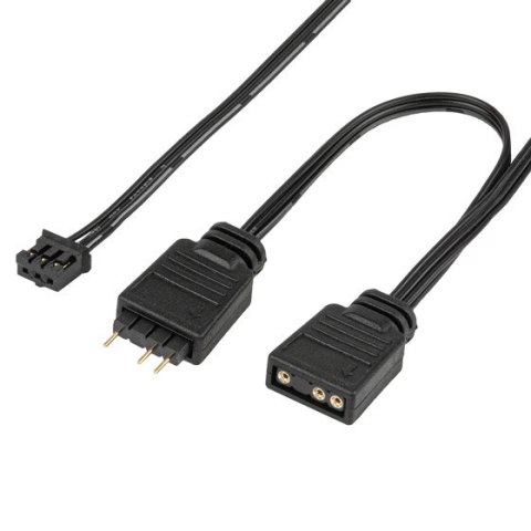 Silverstone Shark Force 160 ARGB Obudowa komputera Wentylator Czarny, Biały 1 szt. SilverStone