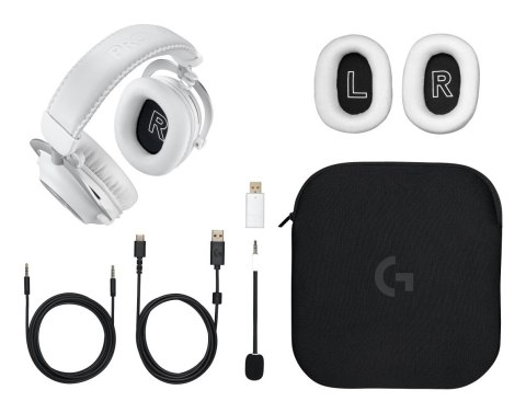 Słuchawki Logitech G Pro X2 Lightspeed Białe Logitech