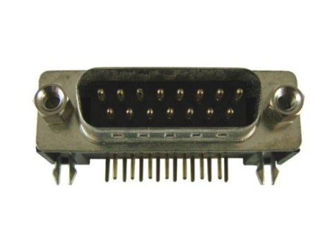 Wtyk D-SUB 15m kątowy ----