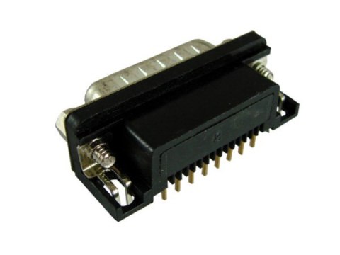 Wtyk D-SUB 15m kątowy ----