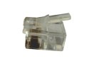 Wtyk modularny 6P4C RJ11 op/100