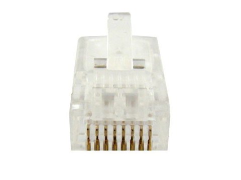 Wtyk modularny 8P8C RJ45 okrągły drut op/100