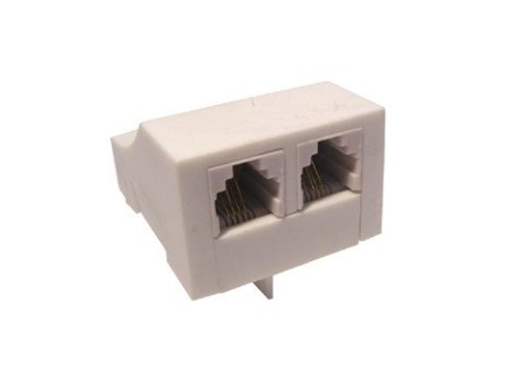 Wtyk telefoniczny uniwersalny podwójny -