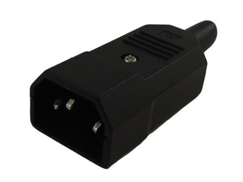 Wtyk zasilający komputerowy C14 na kabel