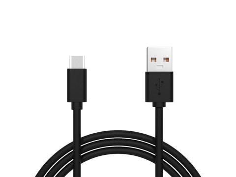 Przyłącze usb 2.0 a - usb-c 1,0m czarne Blow