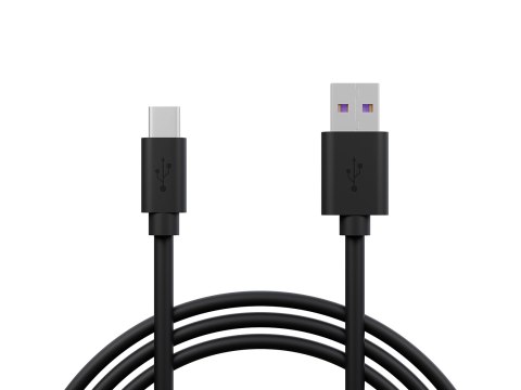 Przyłącze usb 3.0 a - usb-c 1m czarne Blow