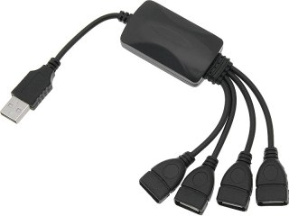 Rozgałęźnik usb wt.a-4xgn.a 2.0 hub na kablu Blow
