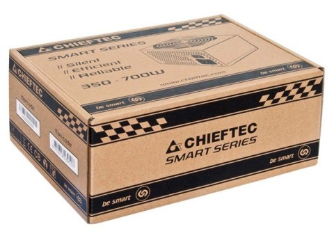 Chieftec Smart GPS-500A8 moduł zasilaczy 500 W 20+4 pin ATX ATX Czarny Chieftec