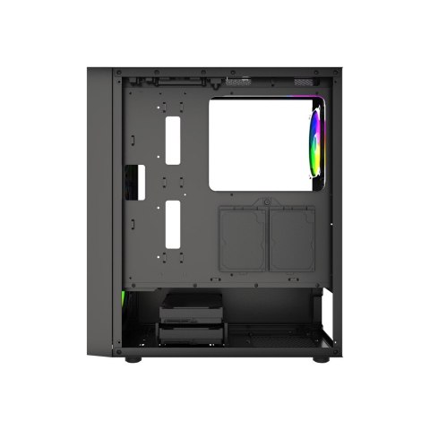 GEMBIRD OBUDOWA FORNAX 4300 MIDI-TOWER (2X USB 3.1, 1X USB 2.0) 4X FAN, CZARNA GEMBIRD