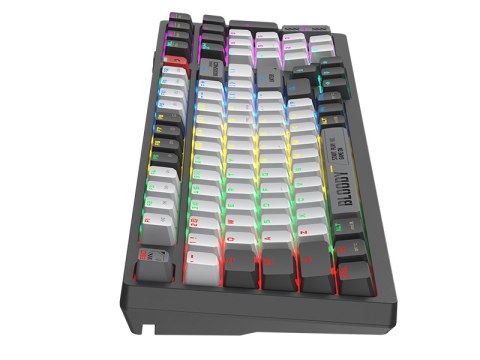 Klawiatura mechaniczna A4TECH BLOODY WS98 Grey WRLS (BLMS RED Plus Switches) A4TECH