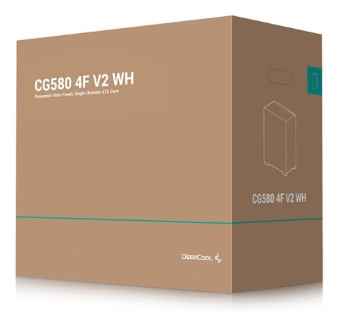 Obudowa DeepCool CG580 4F V2 WH DEEPCOOL
