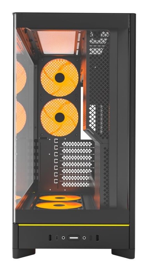 Obudowa PC Montech HS02 PRO, Midi-Tower, ATX, Szkło hartowane, ARGB Montech