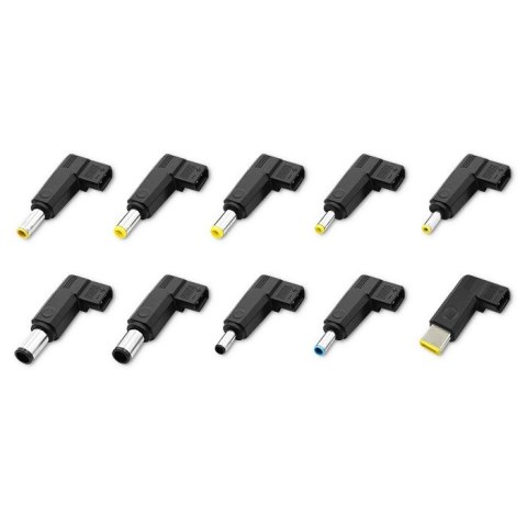 QOLTEC ZASILACZ DO LAPTOPA UNIWERSALNY 65W | +10 WTYCZEK Qoltec