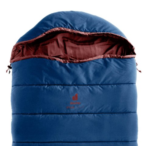 Śpiwór dziecięcy Deuter Starlight SQ (130-170 cm) - nightblue/redwood Deuter