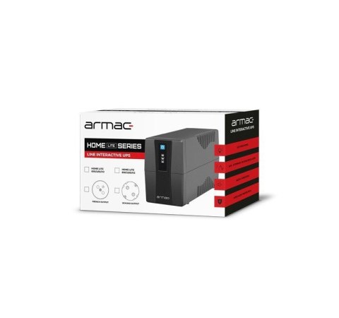 UPS ARMAC HOME LITE LINE-INT 2X230V PL HL650E/LEDV2 Armac