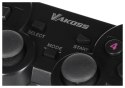 VAKOSS GAMEPAD BEZPRZEWODOWY USB Z FUNKCJĄ DUAL SHOCK, PC/PS3, TRYB CYFROWY I ANALOGOWY, GP-4705BK CZARNY VAKOSS
