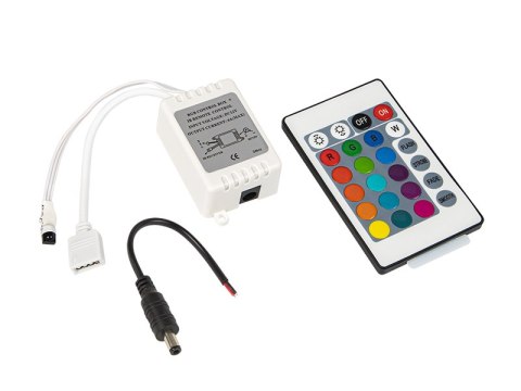 RGB 24-key pil led strip controller. ir hq blow