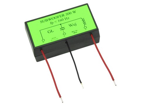 Zwrotnica głośnikowa subwoofera 300w/4-8 ohm w obud Blow
