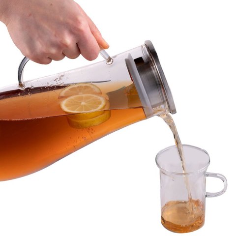 Alpina - Karafka z uchwytem ze szkła borokrzemowego 1.4 l Alpina