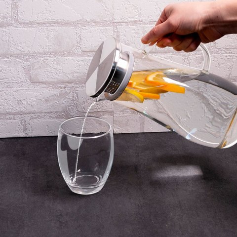 Alpina - Karafka z uchwytem ze szkła borokrzemowego 1.4 l Alpina