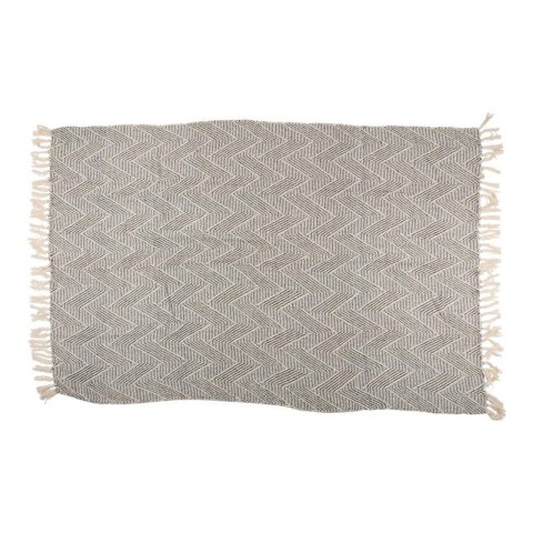 Arti Casa - Koc bawełniany w jodełke 130x170 cm (Czarny / Biały) Arti Casa