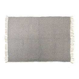 Arti Casa - Koc bawełniany w romby 130x170 cm (Niebieski / Biały) Arti Casa