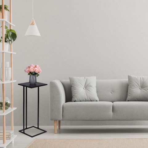 Arti Casa - Stolik boczny, pomocnik 75 cm (czarny) Arti Casa