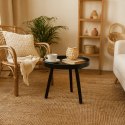 Arti Casa - Stolik kawowy okrągły do salonu 40x36 cm (Czarny) Arti Casa