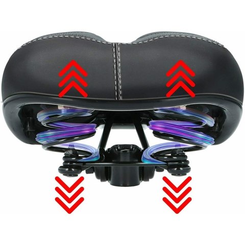 Dunlop - Wygodne siodełko rowerowe turystyczne / miejskie Dunlop