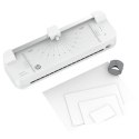 HP Laminator ONELAM COMBO A3, na zimno/gorąco, zintegrowany trymer, zaokrąglacz rogów, prędkość 40cm/min + 15 folii: 3xA4, 4xA5, Hewlett-Packard