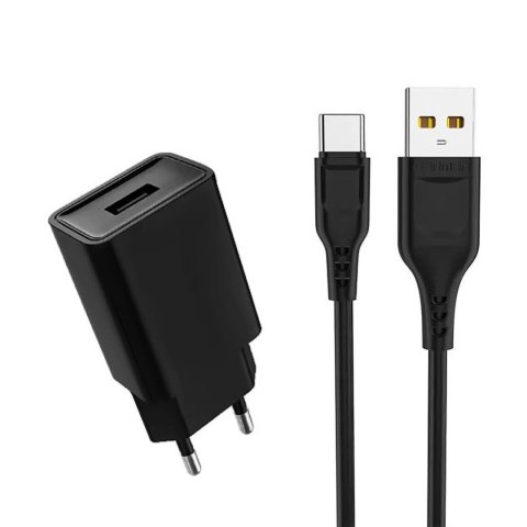 Ładowarka sieciowa USB + kabel USB typu C 2400 mA 12 W LP