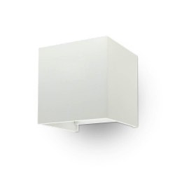 Oprawa ścienna V-TAC 5W kinkiet góra dół regulowana biały kwadrat IP65 BRIDGELUX VT-759-W 4000K 700lm