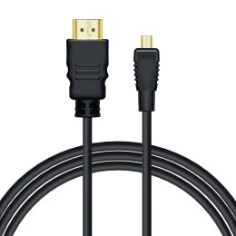 SAVIO KABEL HDMI (M) - MICRO HDMI (M), 2M, CZARNY, CL-40/M SAVIO