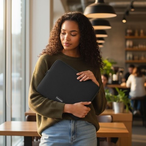 Tucano Colore2 - Pokrowiec MacBook Pro 15" / Laptop 14" / 13" (czarny) Tucano