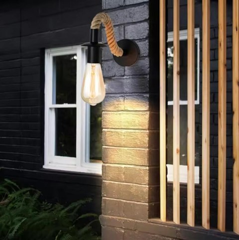 ZD151 Kinkiet lampa ścienna loft sznur ATL