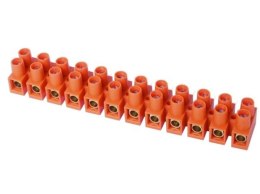 Złącze 12-torowe 2,5mm2 termoplastyczne pomarańczo