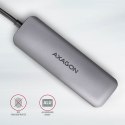 Axagon HMC-5 stacja dokująca Przewodowa USB 3.2 Gen 1 (3.1 Gen 1) Type-C Szary AXAGON