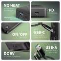 Axagon HMC-U4 stacja dokująca Przewodowa USB4 Czarny AXAGON