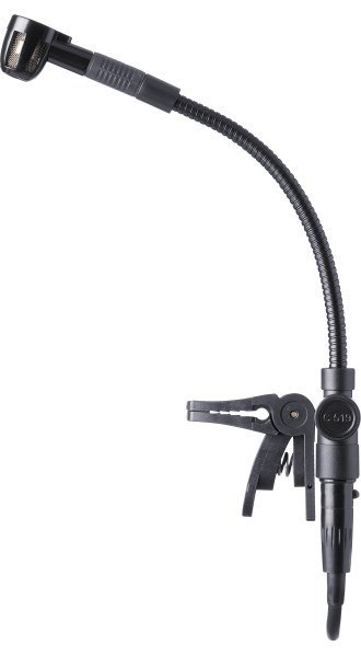 AKG C519 M - Mikrofon instrumentalny gęsia szyja z adapterem Phantom w XLR AKG