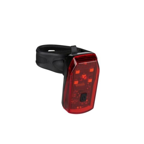 Dunlop - Lampka rowerowa tylna 5 LED z funkcją STOP K-Mark Dunlop