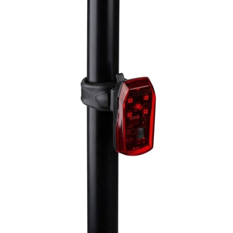 Dunlop - Lampka rowerowa tylna 5 LED z funkcją STOP K-Mark Dunlop