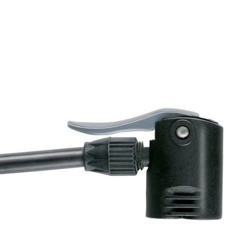 Dunlop - Pompka podłogowa do rowerów, piłek, materacy z manometrem (Czerwony) Dunlop