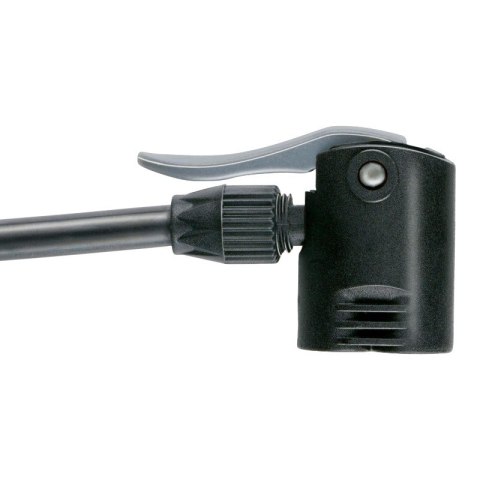 Dunlop - Pompka podłogowa do rowerów, piłek, materacy z manometrem (Niebieski) Dunlop