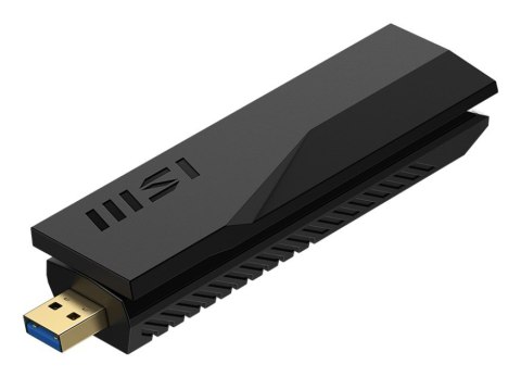 MSI BE6500 WiFi7 USB Stick - Dongle adapter USB 3.2 Gen 1 (3.1 Gen 1) MSI