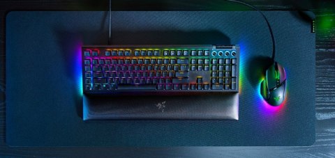Mechaniczna klawiatura do gier Razer BlackWidow V4 X, żółty przełącznik, układ amerykański, przewodowy, czarny Razer No name