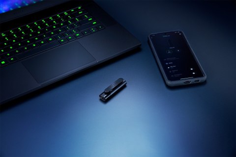 Mikrofon Razer Seiren BT do mobilnego przesyłania strumieniowego, Bluetooth, czarny, bezprzewodowy RAZER